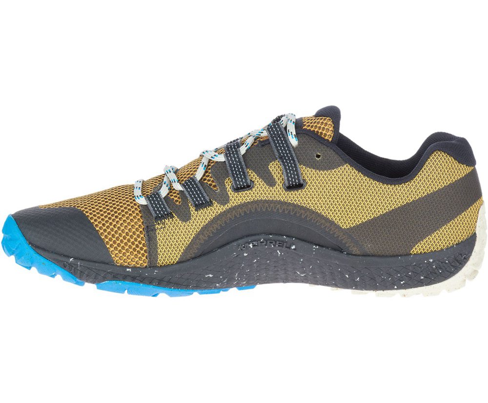 Merrell Sneakers Brown/Black - Trail Glove 6 - Mens 87CUAQXJR